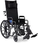 Medline Reclining Wheelchair, 18", 