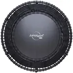 JumpSport 550 Workout Rebounder for Adults, 44" | PRO CE | Mini Exercise Fitness Trampoline | Black
