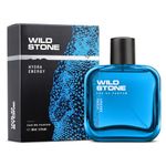 Wild Stone Hydra Energy Premium Eau De Parfum for Men, 50ml|Long Lasting Perfume|Luxury Perfume for Men