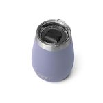 YETI Rambler 10 oz Wine Tumbler, Vacuum Insulated, Stainless Steel with MagSlider Lid, Cosmic Lilac