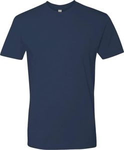 Next Level Apparel Next Level Mens Premium Fitted Short-Sleeve Crew T-Shirt Indigo(1pck) X-Large