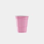 Voyrr Creation's - Reusable Shot Glass | Reusable Small Party Glasses | 60ml Small Cup for Party | 60ml Shot Glasses for Party - Set of 20 (Pink)