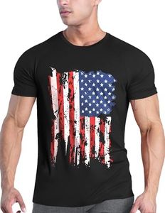 COOFANDY Crew Neck Basic Casual Muscle Fitted Tee Short Sleeve Black T Shirts for Men Black XL