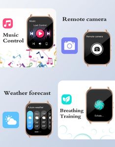 RUIMEN Smart Watch – HD Touchscreen Fitness Tracker