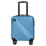 AVIO Glide 45CM (45x36x20cm) - Durable Hard Shell Cabin Suitcase, Lightweight Cabin Luggage with 360° Spinner Wheels, Ideal for Travel, Business, and Leisure - Large Suitcase Carry-Ons (Avio Blue)