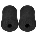 Anneome 2pcs Sponge Cover Exercise Roller Leg Extension Machine Cover Collapsible Foam Roller Gym Replacement Parts Buffer Tube Pad Foam Roller for Legs Buffer Tube Cover Component Sports