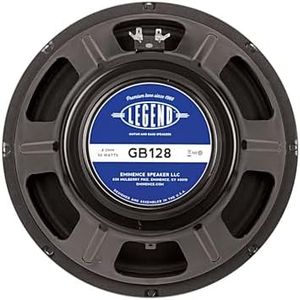 EMINENCE LEGENDGB128 12-Inch Lead/Rhythm Guitar Speakers, Black