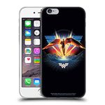 Head Case Designs Officially Licensed Wonder Woman 1984 Golden Armour 80's Graphics Soft Gel Case Compatible With Apple iPhone 6 / iPhone 6s