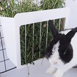 RUBYHOME Rabbit Hay Feeder Rack Foo