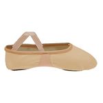 Starlite Flexi Pink Canvas Ballet Split Sole 1 UK