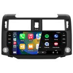 Android 12 Car Stereo for Toyota 4Runner 2014-2019 with Wireless CarPlay Android Auto,10.33 inch Touch Screen Bluetooth GPS WiFi DSP 4G RAM 64G ROM Black Head Unit