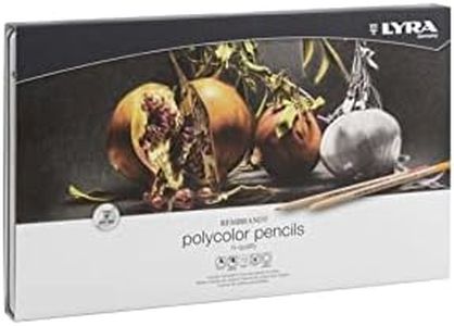 LYRA Rembrandt Polycolor Art Pencils, Set of 72, Assorted Colors (2001720)