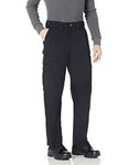 Tru-Spec Men's 24-7 Series Original Tactical Pant - Reliable Pants for Men - Ideal for Hiking, Camping, EMT, and Tactical Use - 65% Polyester, 35% Cotton - Black - 34W x 30L