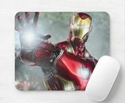 Marvel Iron Man Character Super Hero Desktop Computer Mouse Mat Pad 5mm Thick