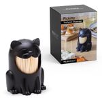 PELEG DESIGN Pickitty Toothpick Holder - Playful Kitty Toothpick Dispenser - Fun and Decorative Plastic Toothpick Holder for Easy Access During Meals or Gatherings