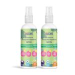 Ouchie 100% Natural Insect Repellent Spray | 100ML | Safe for Babies | With Citronella, Lavender and Lemongrass Oils | Maximum Protection Against Disease Causing Mosquitos and Insects (Pack 2)
