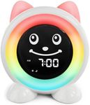 FiveHome Toddlers Sleep Training Clock, Kids Alarm Clock with Night Light & Nap Timer, Ok to Wake Clock for Girls and Boys