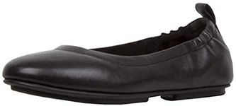 Fitflop Women's Allegro Closed Toe Ballet Flats, Black 001, 6.5 UK