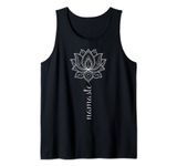 Namaste Mandala Lotus Meditation Workout Yoga Lover Gift Tank Top