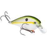 Strike King Lures, KVD Square Bill Silent Crankbaits, 2 3/4" Length, 5/8 oz, 2 Hook, Olive Shad, Package of 1