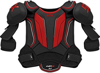 STX Ice Hockey HP SPH1 SR 02 BK/RD Stallion HPR 1.1 Senior Shoulder Pad, Medium, Black/Red
