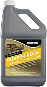 THETFORD Premium RV Rubber Roof Cleaner & Conditioner - Non-Toxic - Non-Abrasive - Biodegardable - 1 Gallon 32513