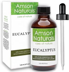 Eucalyptus Essential Oil 4oz / 120 ml -100% Pure & Natural by Amson Naturals