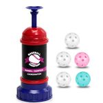 Tulywood Baseball Training Tee Popper,Pop Up Baseball Trainer,Hitting Tee for Perfect Swings,Batting Machine for Practicing Hitting Without a Pitcher