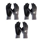 3 Pack 34-874 MaxiFlex Ultimate Nitrile Grip Work Gloves Sizes S-XL (Medium)