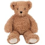 Super Soft Almond Brown Teddy Bear - 18 Inch, Plush Stuffed Animal to Sleep with, Cozy Bear Plush from Vermont Teddy Bear Stuffed Animals