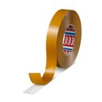 Tesa 4970 Tackified Acrylic Double Sided Filmic Tape with High Adhesion, 60 Yard Length, 1" Width, 9 mil Thick, White (Pack of 1)