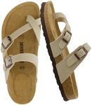 CUSHIONAIRE Luna Crossover Toe Stra