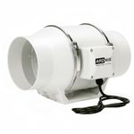 Ardnib Inline Duct Fan 6Inch/150mm | Silent Mix Flow Fan | Duct Exhaust Fan | Inline Exhaust Fan | Circular Inline Fan|Air Circulation System| White | 70W Copper Motor | 2 Speed | Air Flow 540m3/h