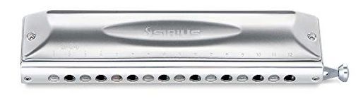 Suzuki S-64C Sirius Chromatic 16-Hole 64-Note Harmonica, Cross Alignment - SU-S-64C