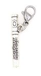 Flute Instrument Clip on Charm ZC 101T