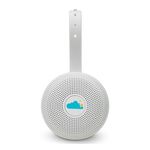 Yogasleep Hushh+ Portable White Noise Machine for Baby, 20 Soothing Natural Sounds, Wireless Charging & Speaker, Compact Size, Noise Canceling for Better Sleep, Privacy & Nursery Must Have