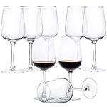 Wine Glasses Set of 8, 11 Ounce Red White Wine Glassware for Wedding, Party, Dishwasher Safe