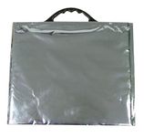 5 x Insulated Carrier Bag- large silver 460mm x 460mm