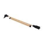 Z-Stix Professional Juggling Flower Sticks/Devil Sticks and 2 Hand Sticks,, Beginner Friendly - Solid Series (Gold, King)