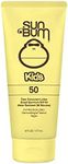 Sun Bum Kids SPF 50 Clear Lotion | Wet or Dry Application | Hawaii 104 Act Compliant (Octinoxate & Oxybenzone Free) Broad Spectrum UVA/UVB Sunscreen | 6 oz