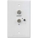 Winegard RV-7542 White Wall Plate Power Supply