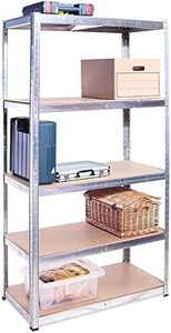 G-Rack 0044 Sistema de estanterías, Galvanizado, 1 Bay