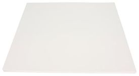 School Smart 1485742 Railroad Board, 6-ply Thickness, 22" x 28", White (Pack of 25)