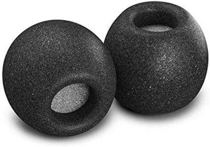 Comply Premium Replacement Foam Earphone Earbud Tips - Comfort Plus Tsx-500 (Black, 3 Pair, Medium)