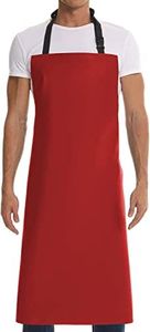 Homsolver Heavy Duty Vinyl Waterproof Apron for Unisex Adult, Ultra Lightweight, Chemical Resistant Industrial Work Apron