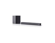 SHARP HT-SBW182 2.1 Soundbar, 160W Slim Wireless Bluetooth Soundbar with Subwoofer for TV and Device Streaming with Aux, HDMI ARC /CEC & Digital Optical-In, Wall Mount or Table Top Sound Bar - Black