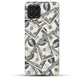 Pikkme Cool Dollar Abstract Pattern Designer Printed Hard Back Covers and Cases for Samsung Galaxy A12