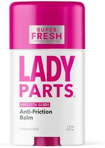 Lady Parts Anti-Chafe and Friction Stick - Prevent Skin Chafe Rash and Irritation - For Thighs Arms Bra-Lines & More - Unscented and Smooth Balm with Aloe - No Mess Application - 1.5oz