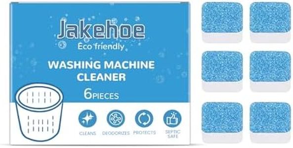 Washing Machine Cleaner Tablets, 6-Pack, Deep Purification and Odour Control