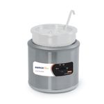 Nemco - 6100A - 7 Qt Round Countertop Food Warmer